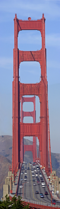 GG bridge span north view